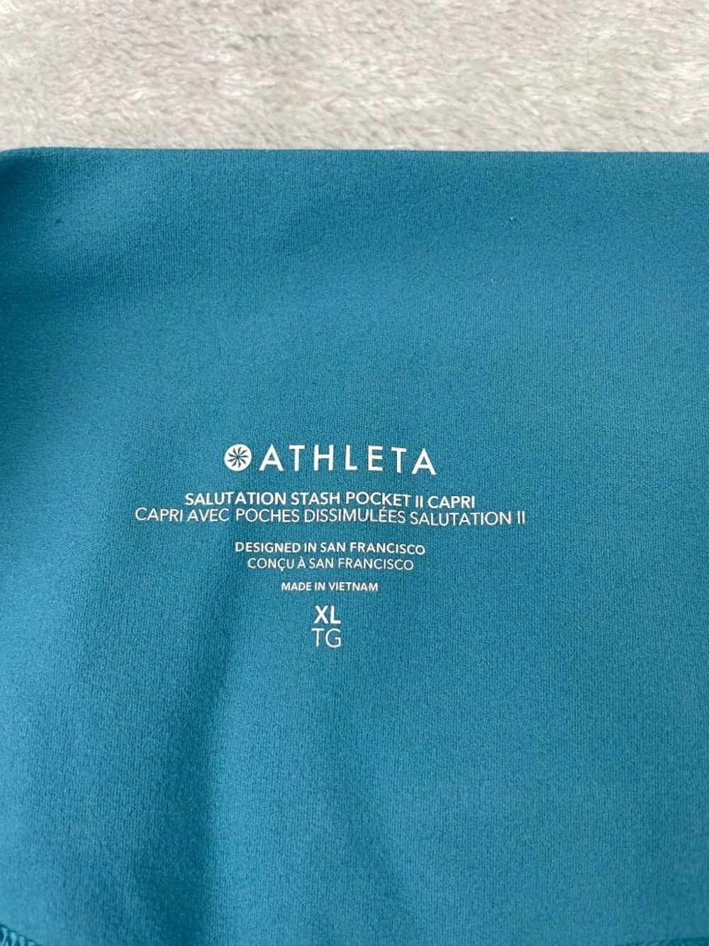 Athleta Activewear Leggings w Stash Pocket Women's Size XL - Picture 4 of 8
